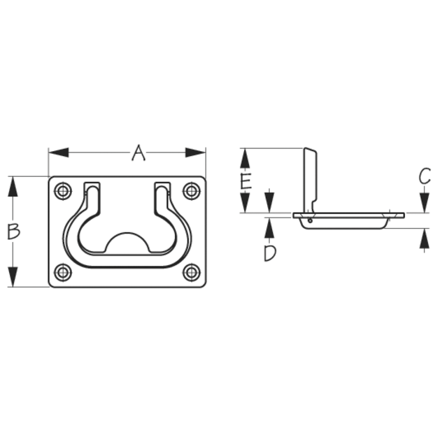 Flush Lift Ring