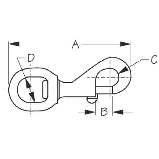 Swivel Eye Bolt Snap
