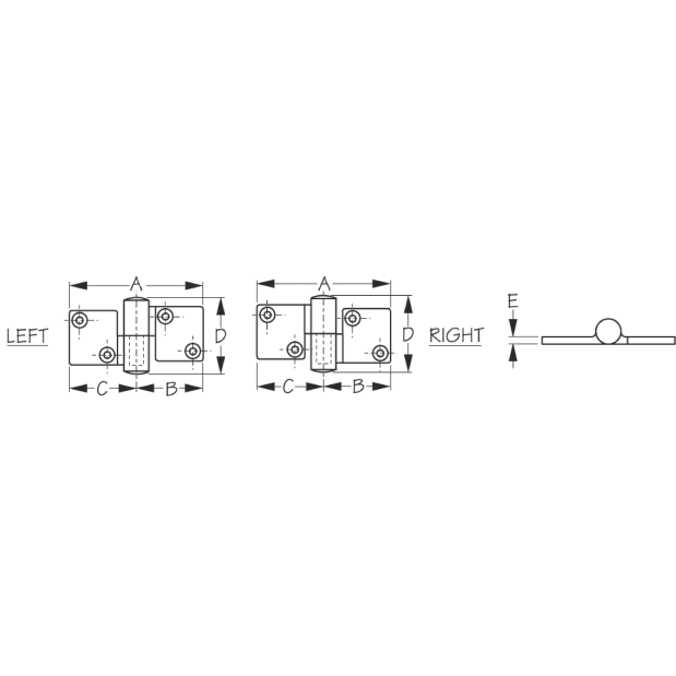 Take-Apart Hinge