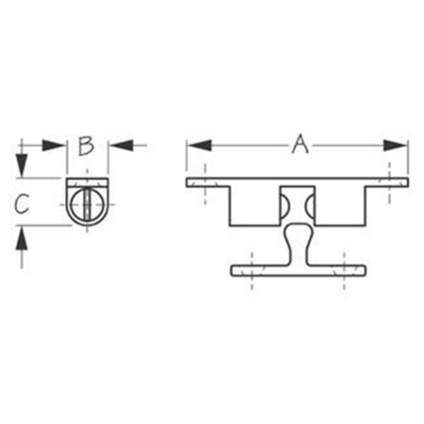 diagram of Sea-Dog Line Stud Catch