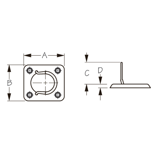 Surface Mount Lift Ring