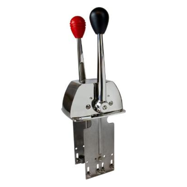 232360 of Sea-Dog Line Twin Single Function Levers Engine Control - Stainless Steel