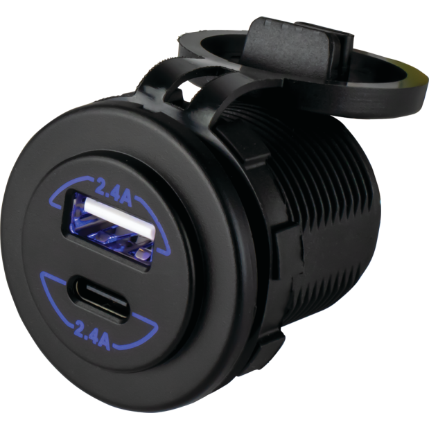 USB & USB-C Power Socket