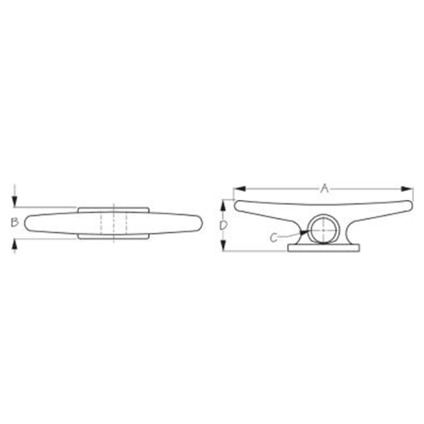 Weldable Cleat