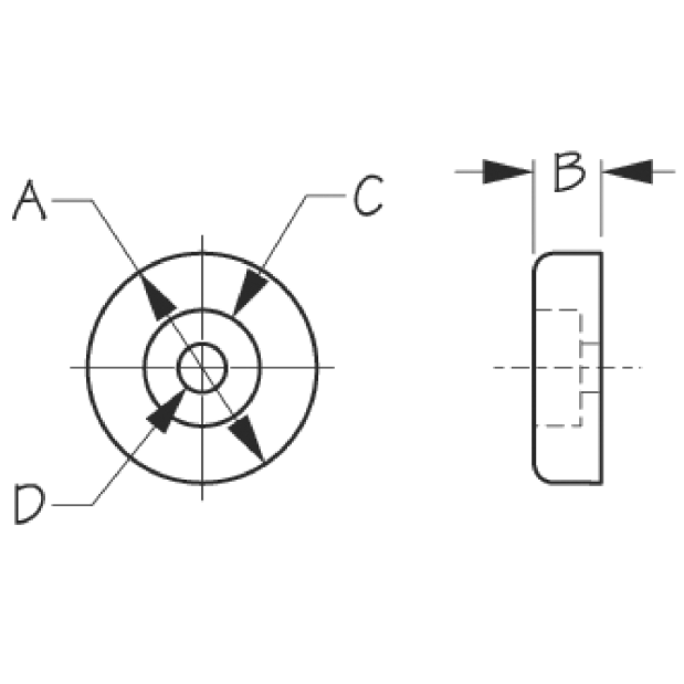 Windshield&frasl;Door Bumper Pad