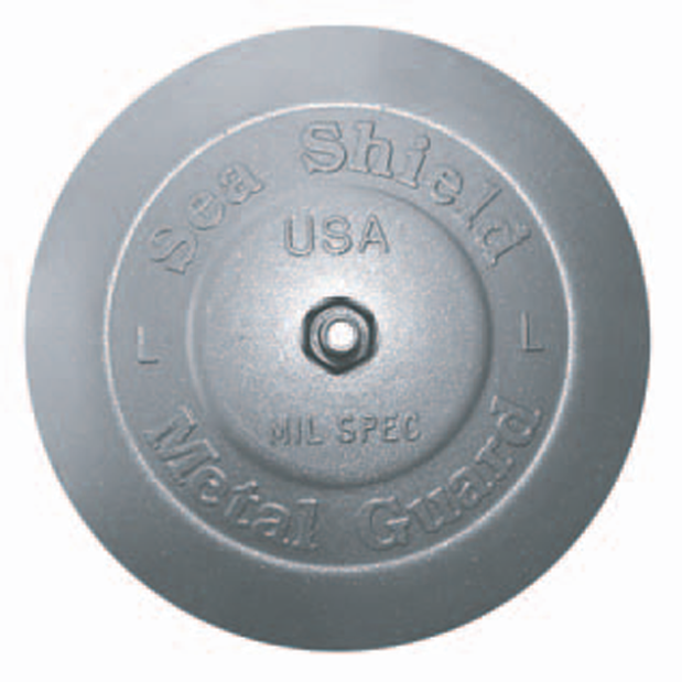 main view of Sea Shield Marine Rudder & Trim Tab Anodes - Zinc