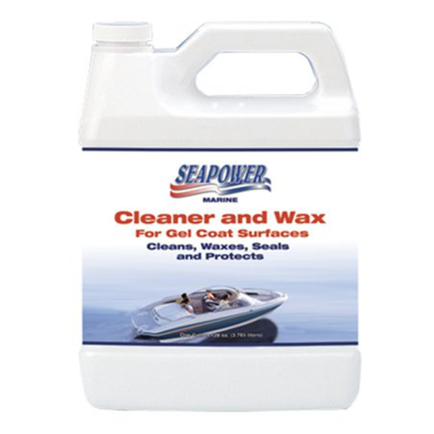 sg-128 of Seapower Marine Products Cleaner With Carnauba Wax