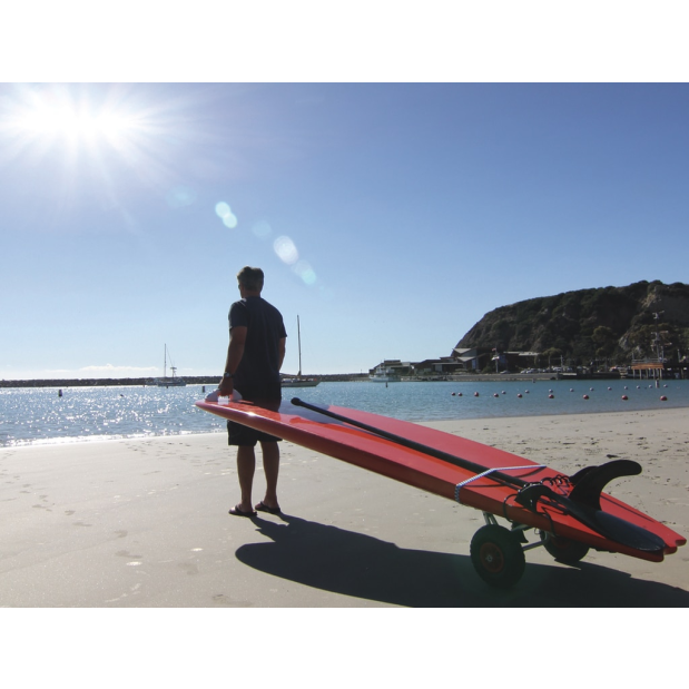 in use  of SurfStow SUPXPRESS w/ SUPGRIP & Indicator