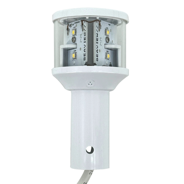 3 NM Masthead / All-Round White LED Nav Light - for Light Bar Mounting