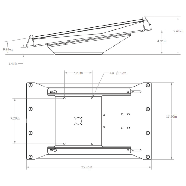 Starlink Gen 3 Antenna Mount
