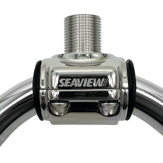 Antenna Rail Mount - Stainless Steel