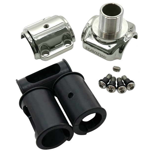 Antenna Rail Mount - Stainless Steel