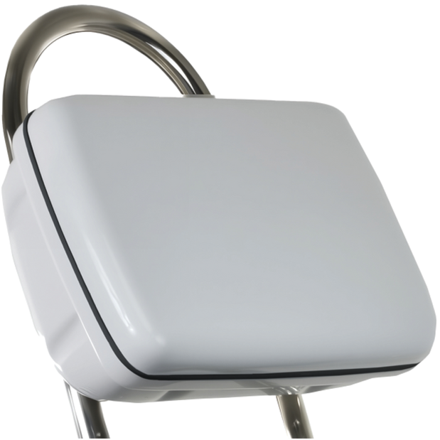 SailPod Uncut with 2 Stainless Rail Clamps
