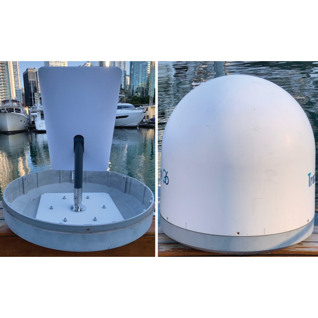 Starlink Adapter Plate for 24" KVH Dome