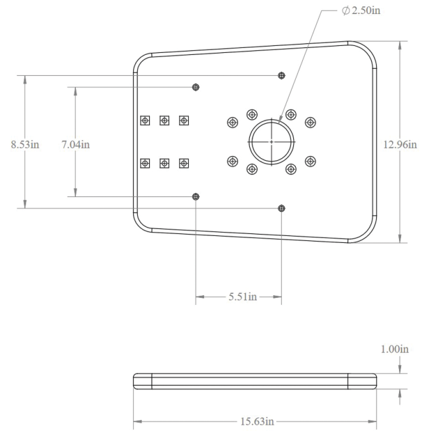 Starlink Performance Gen3 Modular Top Plate