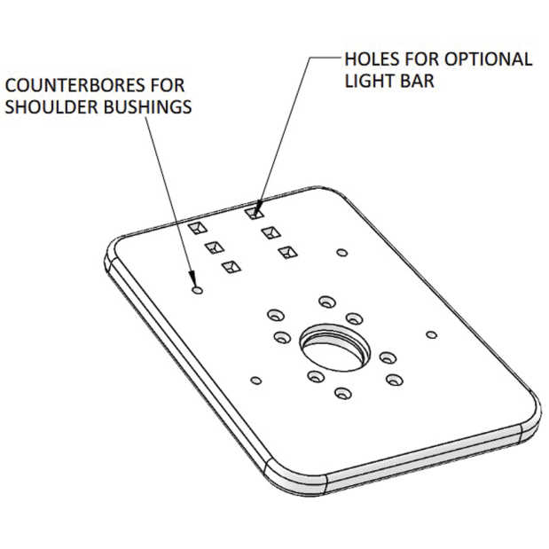 Starlink Performance Gen3 Modular Top Plate
