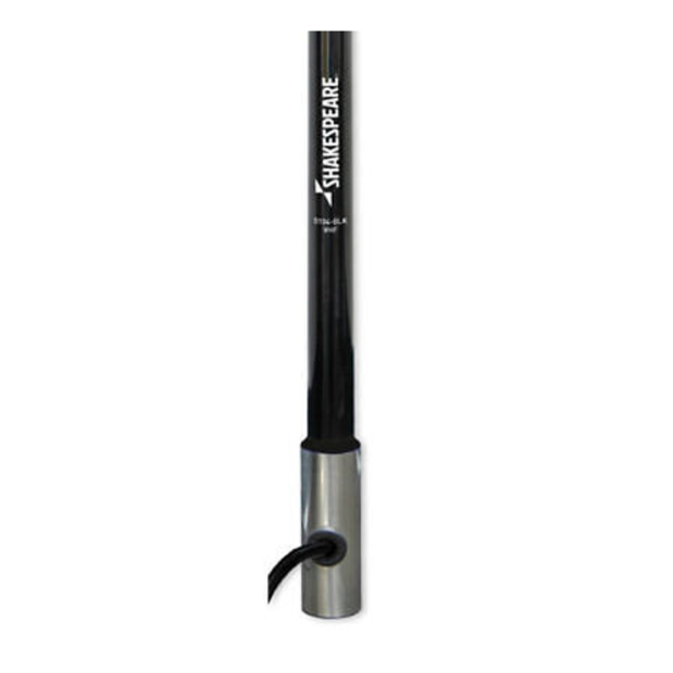 5104-black of Shakespeare 5102/5104 Centennial VHF Antenna - 4 ft or 8 ft