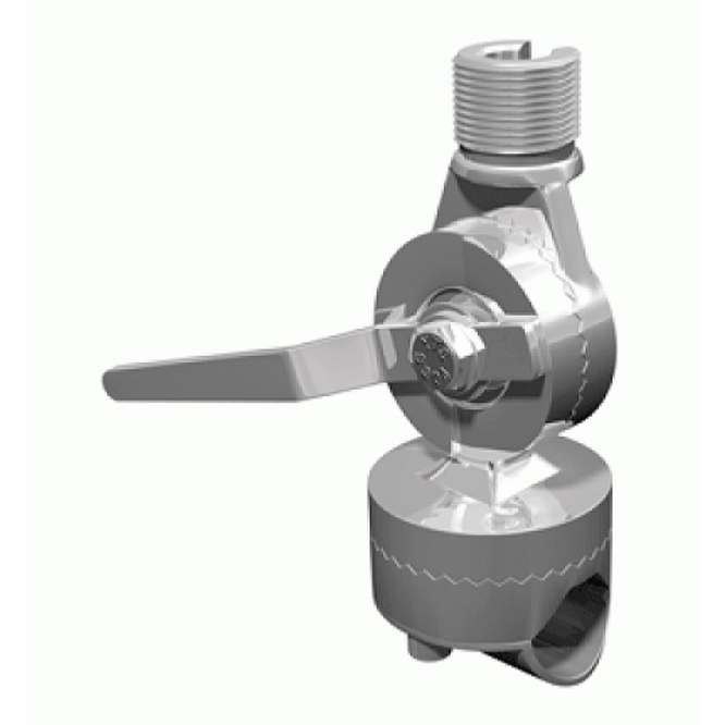 Ratchet Rail Mount Stainless Steel Antenna Mount