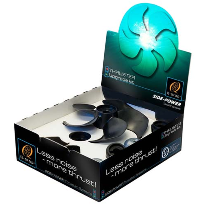Side-Power (SLEIPNER) Q-Prop 5-Blade Propeller Upgrade Kit for SP155TC and SP200 Thrusters