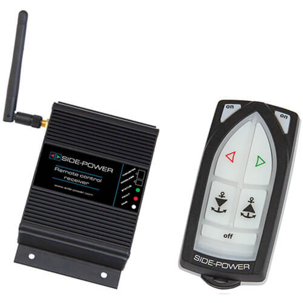 Wireless Remote Control - Thruster & Windlass of Side-Power (SLEIPNER) Two-Channel Radio Remote Control Kit - for Bow Thruster & Windlass