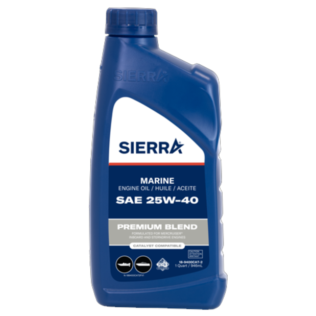 18-9400-2 of Sierra 4-Stroke Engine Oil - SAE 25W-40