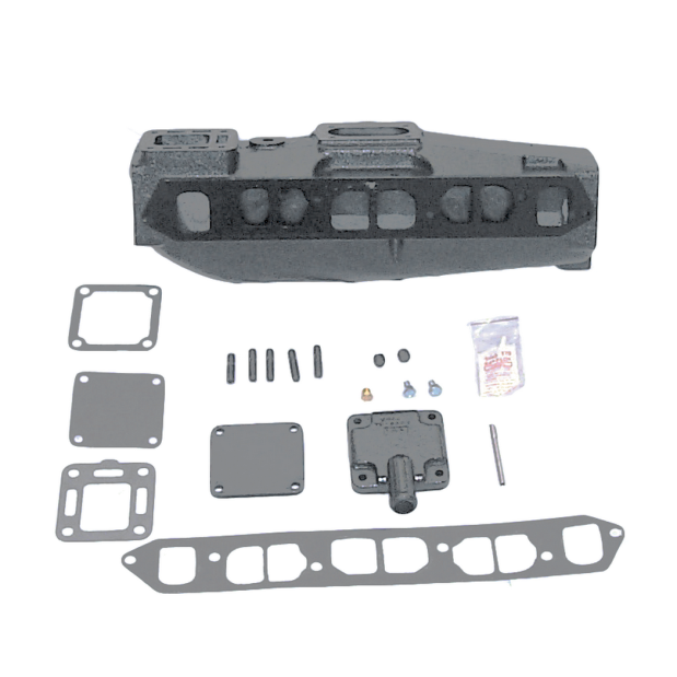 Sierra Exhaust Manifold - Merc of Sierra Exhaust Manifold - Fits MERC 96705 Some Early Cyl