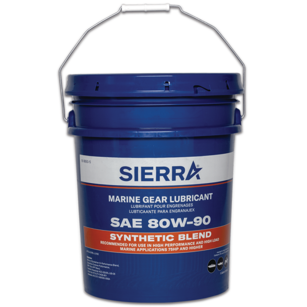 5 gallon of Sierra Hi Performance Synthetic I/O Gear Lube
