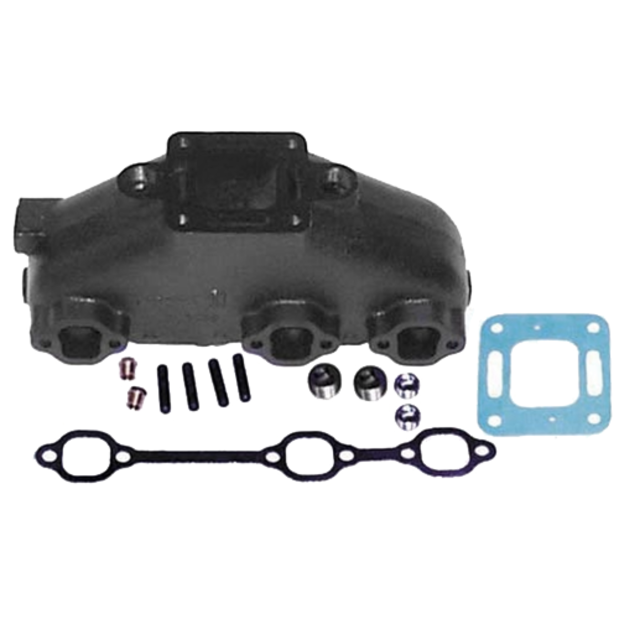 Mercruiser V6 Center Rise Exhaust Manifold