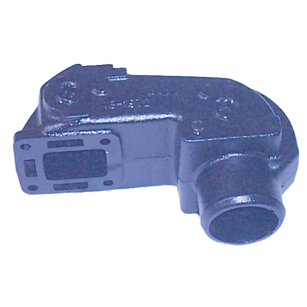 Mercury Exhaust Elbow of Sierra Mercury Exhaust Riser - fits 76325A2 Low Profile, 4-Cyl