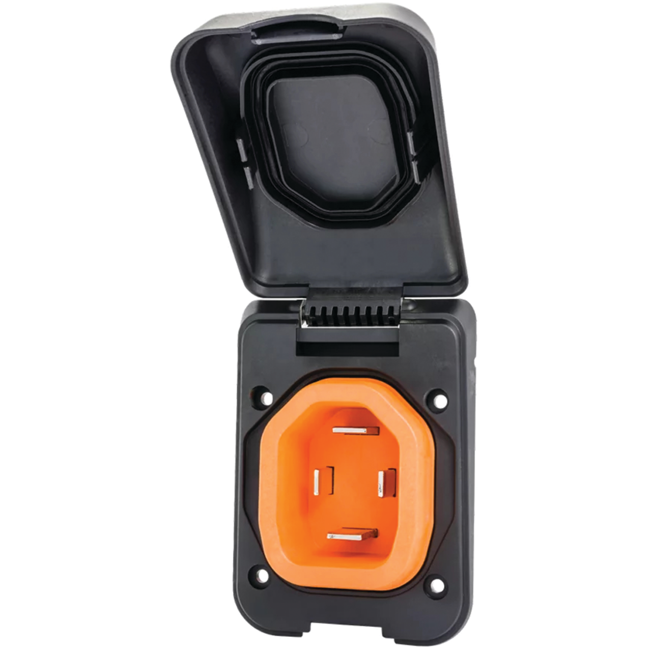 BM30PB | 30 Amp - Non-Metallic Inlet - Black