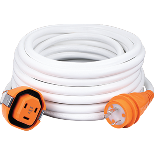 C30503W | 30 Amp - Marine - 50' Dual Config Cordset