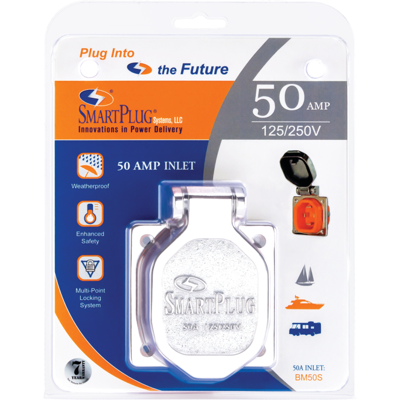 BM50S | 50 Amp - Stainless Steel Inlet