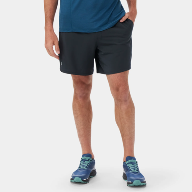front of Smartwool Mens Active Linerless 7" Short