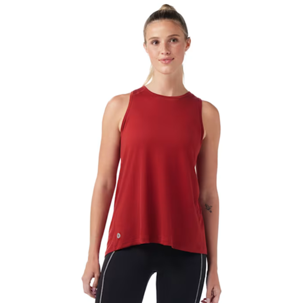 sw002373541-front of Smartwool Women's Active Ultralite High Neck Tank