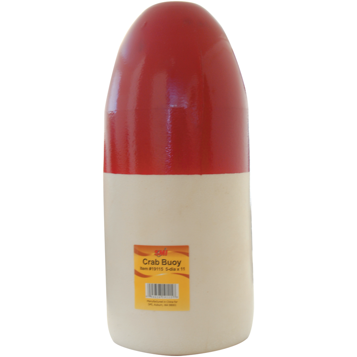 Crab Float / Buoy - Red / White
