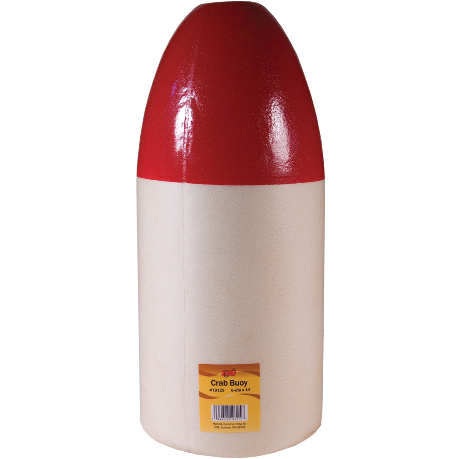 Crab Trap Jumbo Float - Red / White