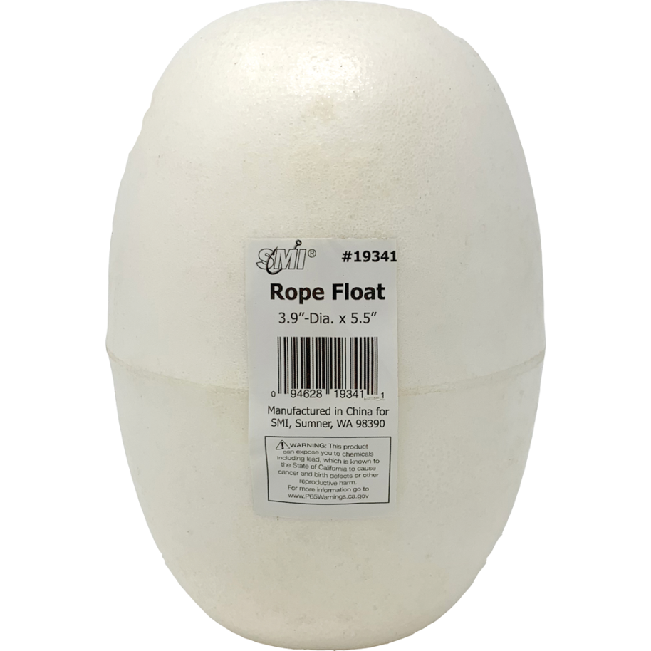Rope Float - White PVC