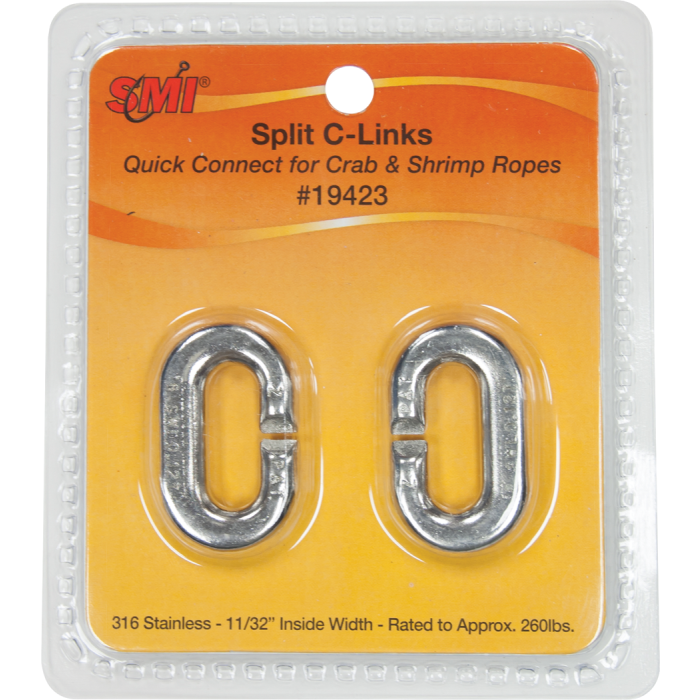 Split C-Links - Stainless Steel