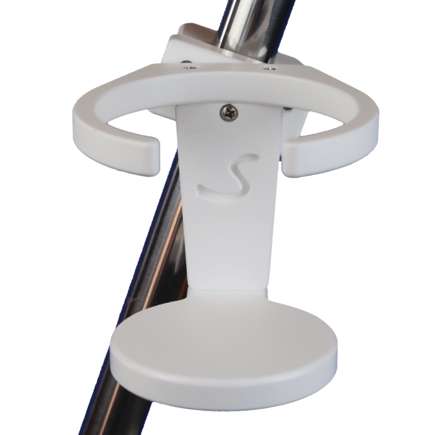 swing of SnapIt V003 Drink Holder with 1" Dia UniClamp