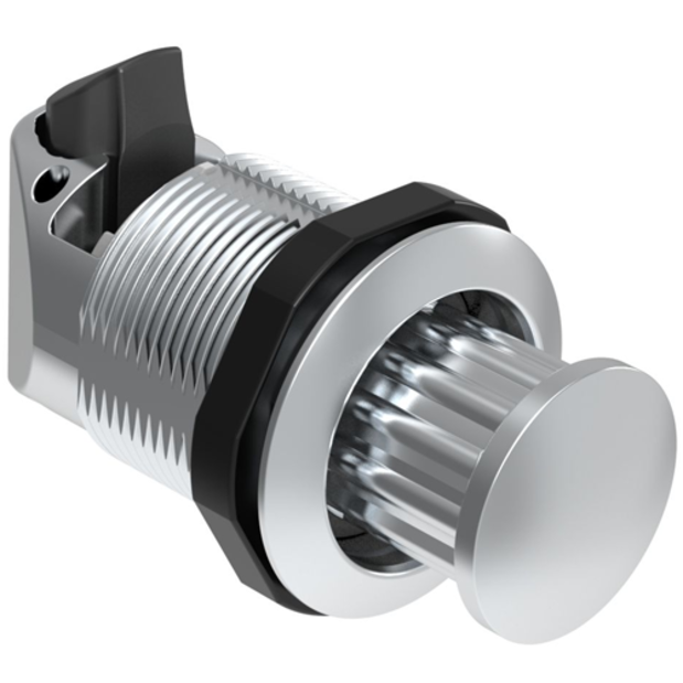 m1-2a-13-1 of Southco M1-2A Pop-Out Knob Latch - Chrome Plated Plastic
