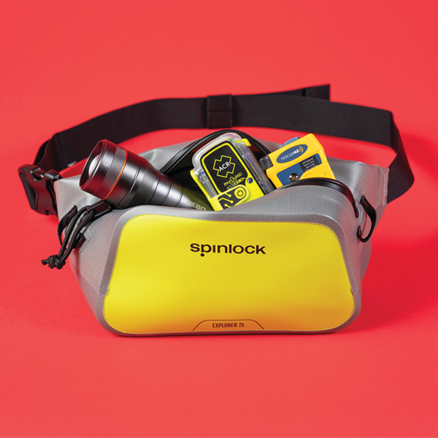 Explorer 2L Waterproof Waist Worn Belt Pack, Citrus Yellow