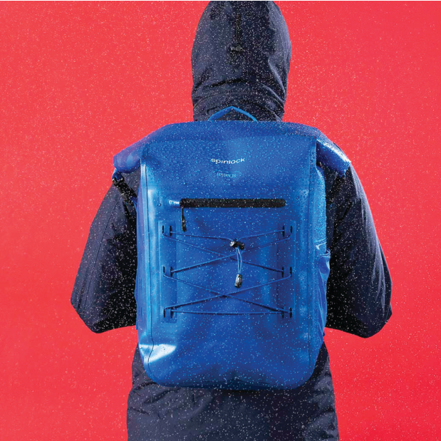 Explorer 35L Waterproof Roll Top Bag, Atlantic Blue
