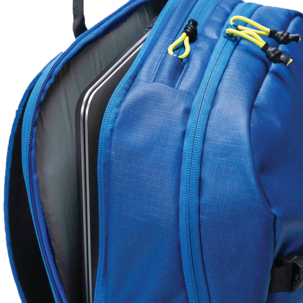 close up of Spinlock Venture 27L, Backpack, Pacific Blue