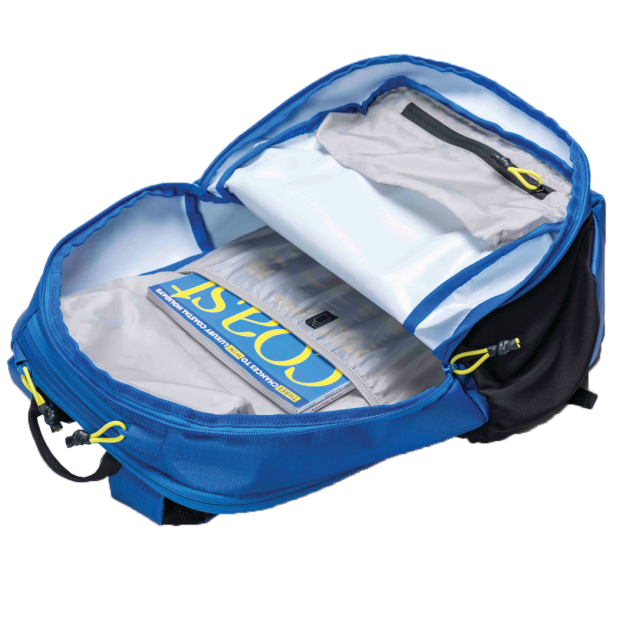 open of Spinlock Venture 27L, Backpack, Pacific Blue
