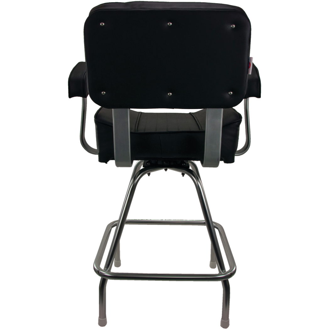 Deluxe Captain's Seat w/ Stand - Black