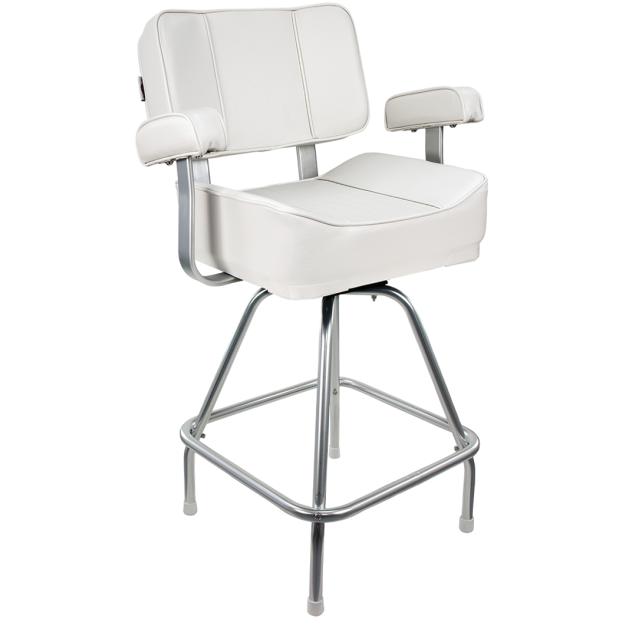 Deluxe Captain’s Chair Stand Package - White