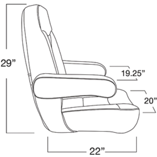 Helmsman Pilot Seat