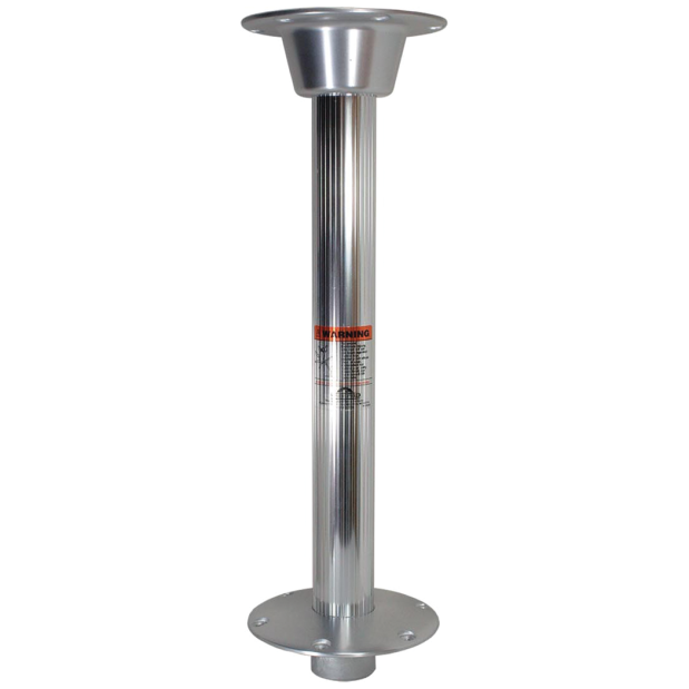 Table Pedestal / Post with Base, Fluted - 2-7/8" Dia