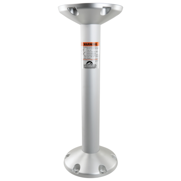 Table Pedestal / Post with Surface Mount Base, - 2-7/8" Dia