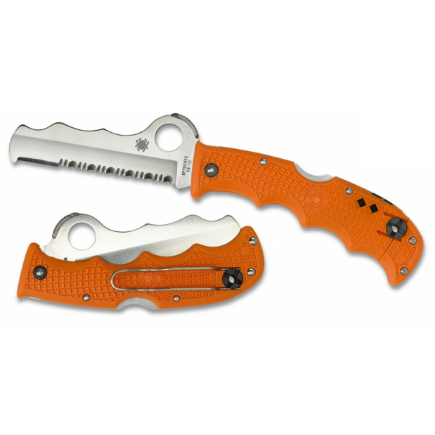 c79psor of Spyderco Combo Edge Blade - Carbide Glass Breaker